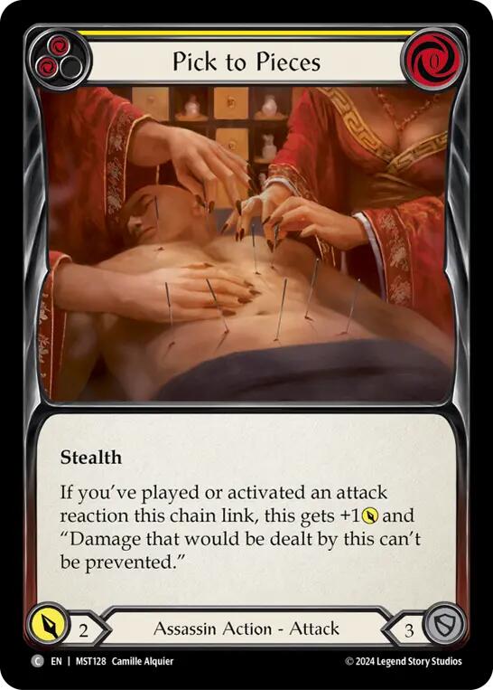 Pick to Pieces (Yellow)