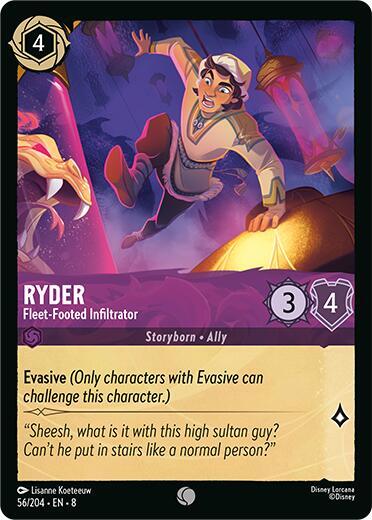 Ryder — Fleet-Footed Infiltrator [56EN8] (Reign of Jafar)