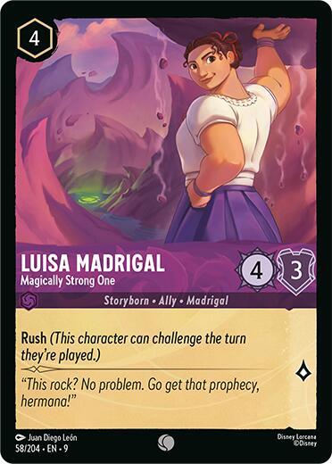 Luisa Madrigal — Magically Strong One [58EN9] (Fabled)