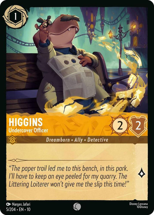 Higgins - Undercover Officer [5EN10] (Whispers In The Well)