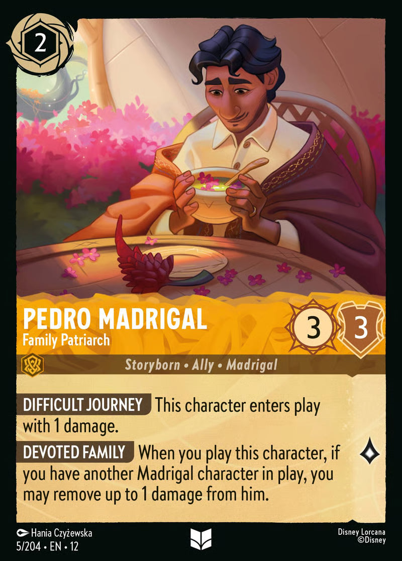Pedro Madrigal - Family Patriarch [5EN12] (Wilds Unknown)