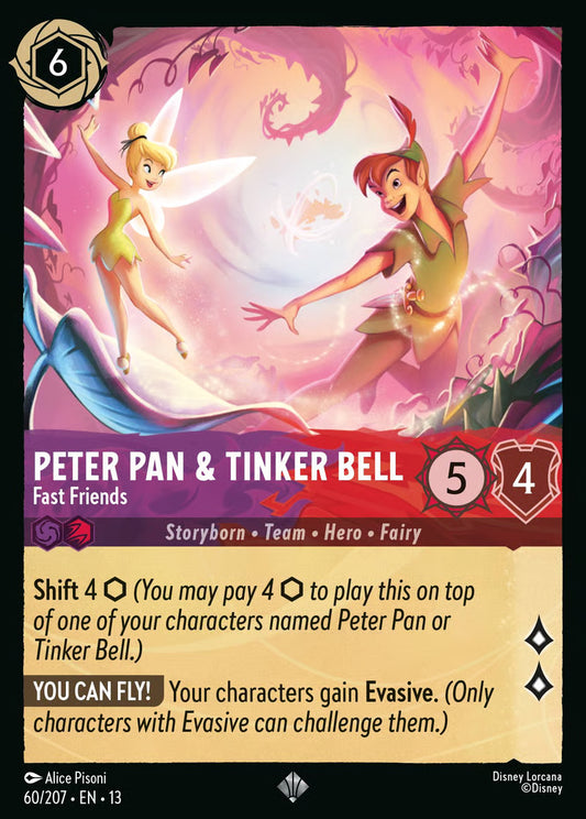 Peter Pan & Tinker Bell - Fast Friends [60EN13] (Attack of the Vine)