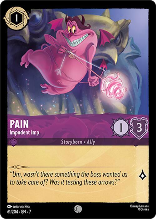 Pain — Impudent Imp [61EN7] (Archazia's Island)