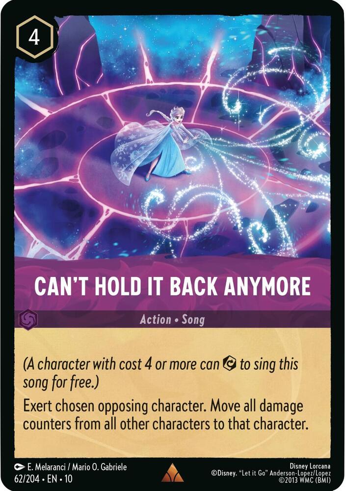 Can't Hold It Back Anymore [62EN10] (Whispers In The Well)