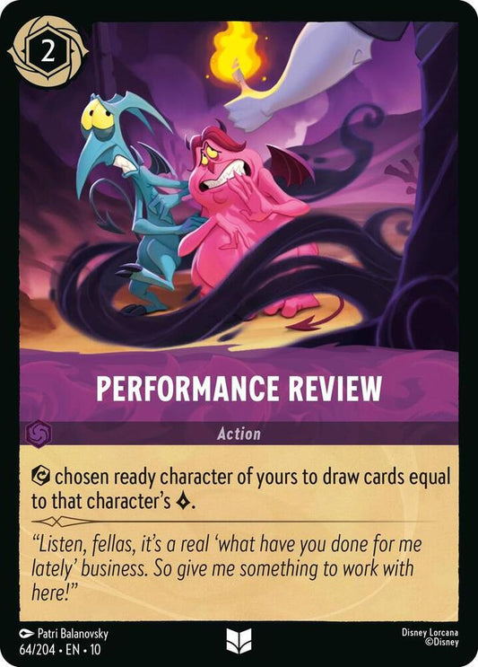 Performance Review [64EN10] (Whispers In The Well)