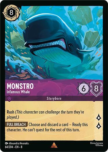 Monstro — Infamous Whale [64EN8] (Reign of Jafar)