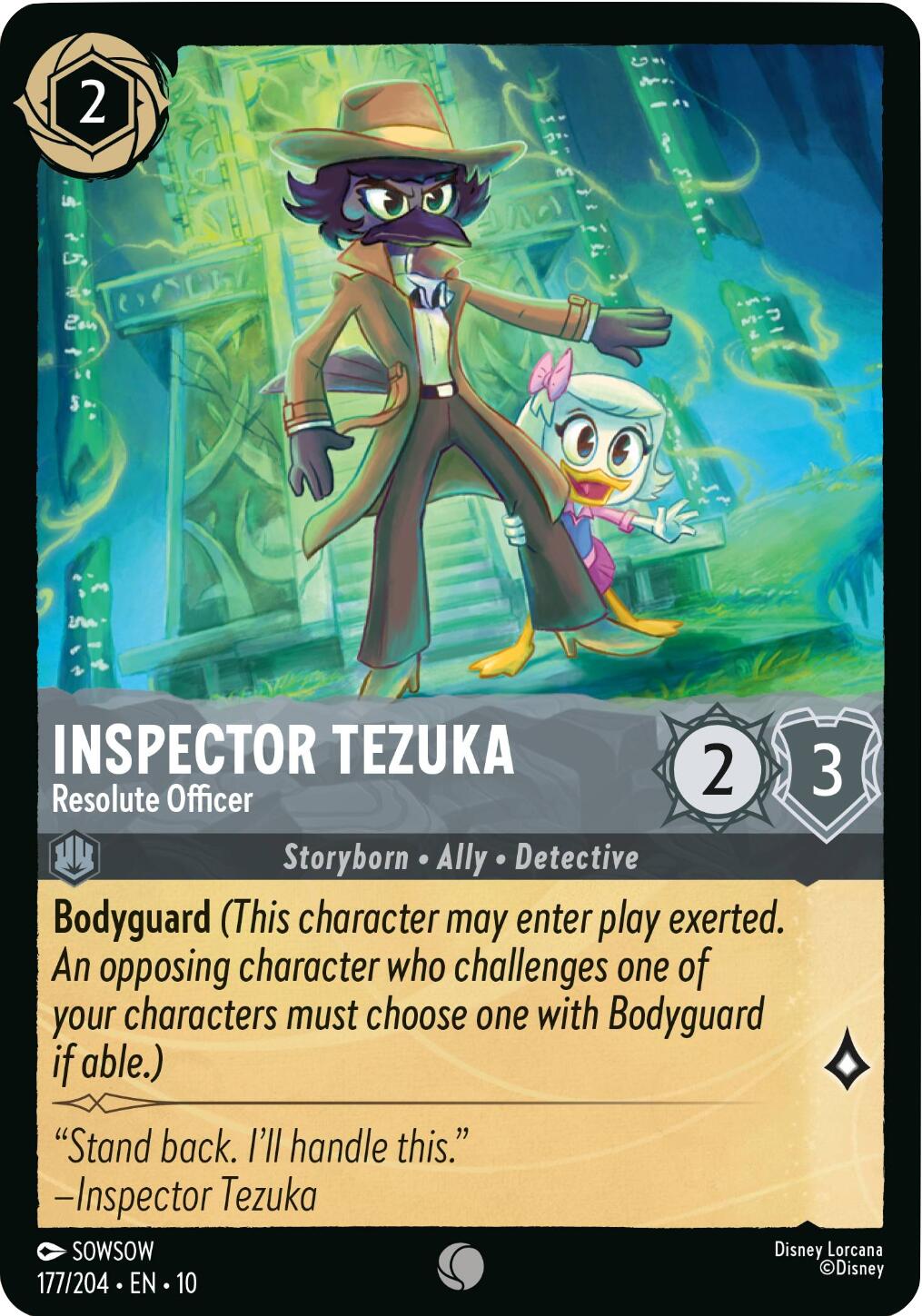 Inspector Tezuka - Resolute Officer