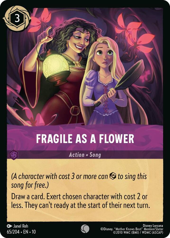Fragile as a Flower [65EN10] (Whispers In The Well)