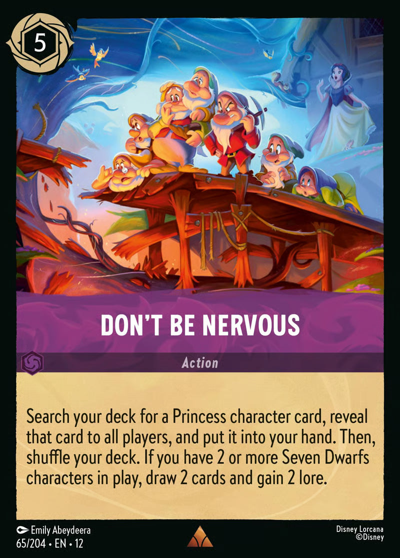 Don't Be Nervous [65EN12] (Wilds Unknown)