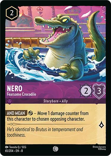 Nero — Fearsome Crocodile [65EN8] (Reign of Jafar)