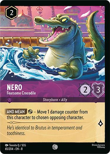 Nero — Fearsome Crocodile [65EN8] (Reign of Jafar)