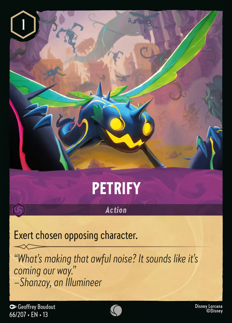 Petrify [66EN13] (Attack of the Vine)
