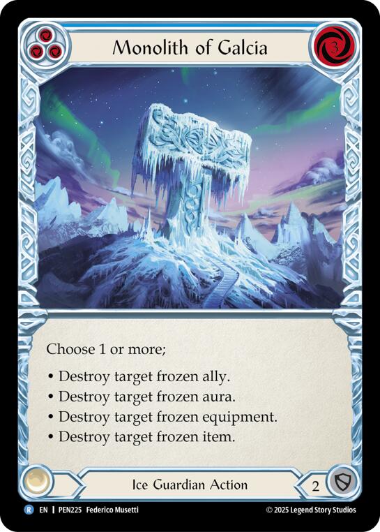 Monolith Of Galcia (Blue)