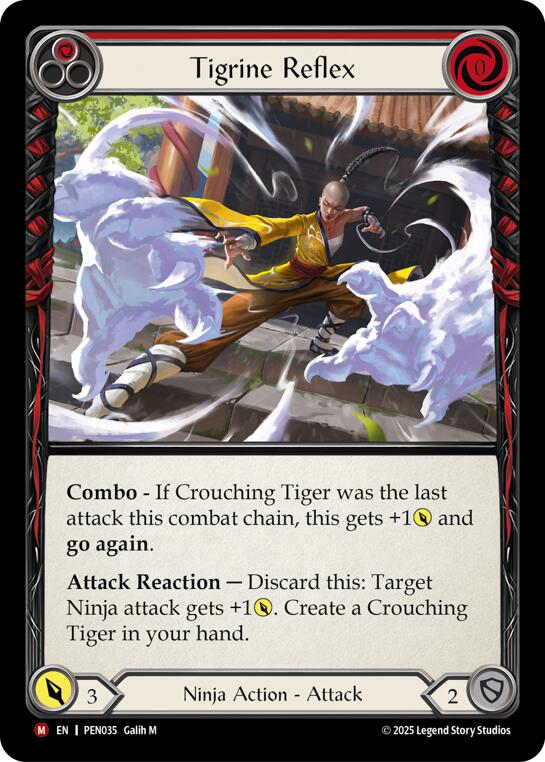 Tigrine Reflex (Red)