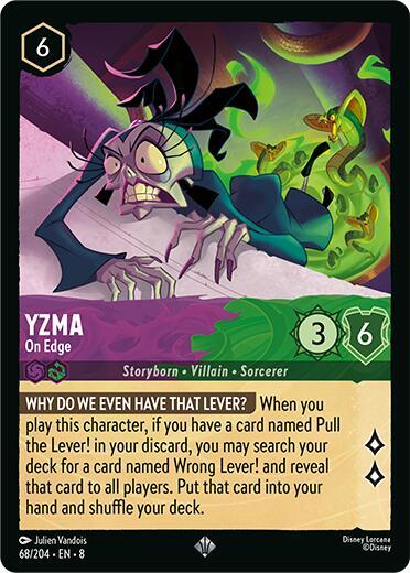 Yzma - On Edge [68EN8] (Reign of Jafar)