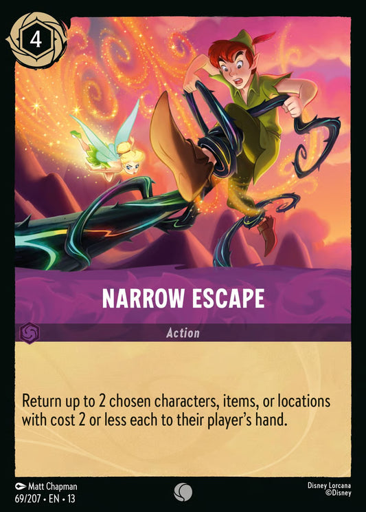 Narrow Escape [69EN13] (Attack of the Vine)