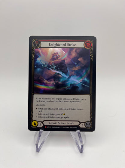 Enlightened Strike | Near Mint / English / Unlimited Edition Rainbow Foil