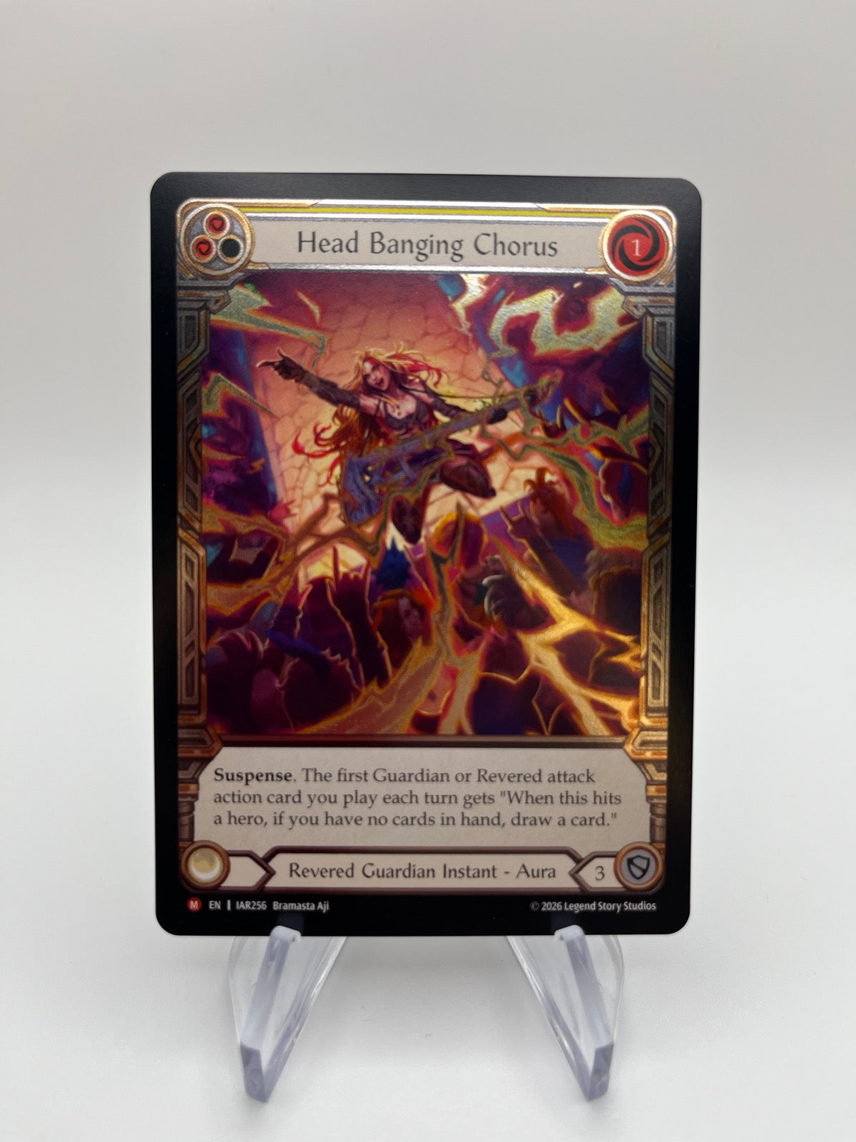Head Banging Chorus (Extended Art) | Near Mint / English / Cold Foil