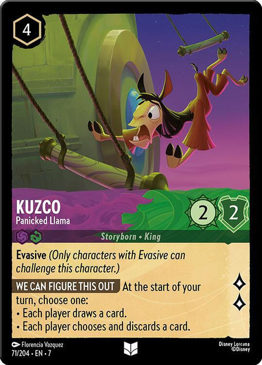 Kuzco — Panicked Llama [71EN7] (Archazia's Island)