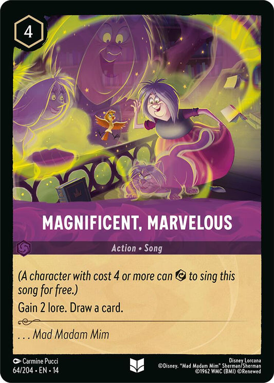 Magnificent, Marvelous