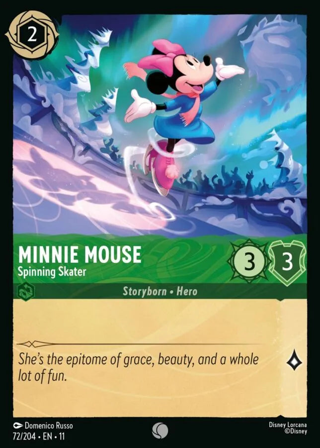 Minnie Mouse — Spinning Skater [72EN11] Winterspell