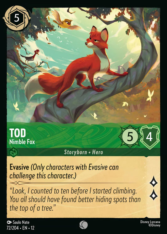 Tod - Nimble Fox [72EN12] (Wilds Unknown)