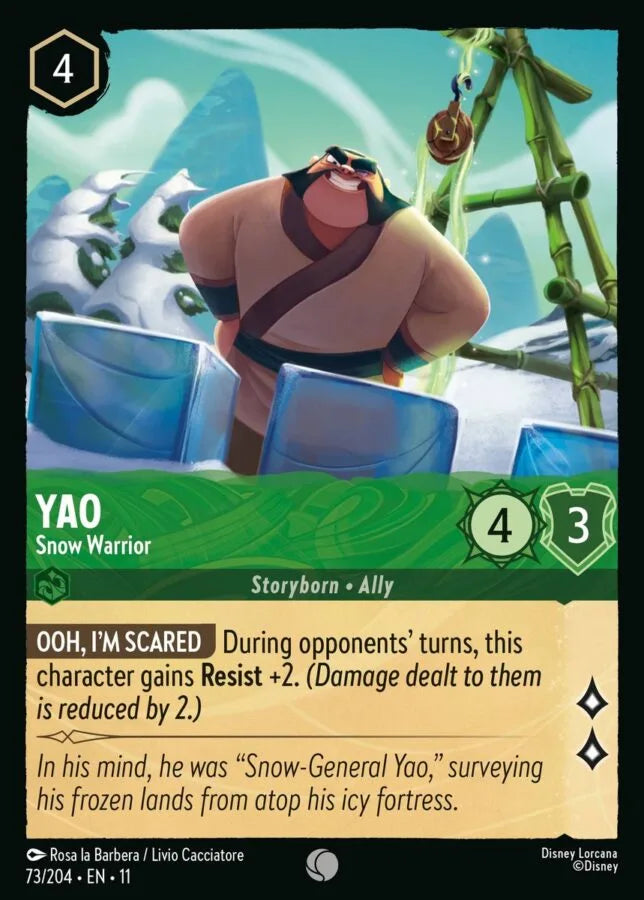Yao — Snow Warrior [73EN11] Winterspell