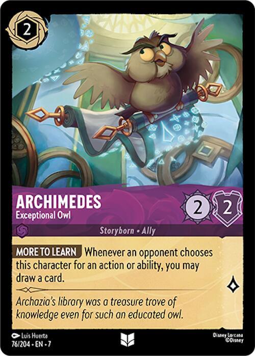 Archimedes — Exceptional Owl [76EN7] (Archazia's Island)