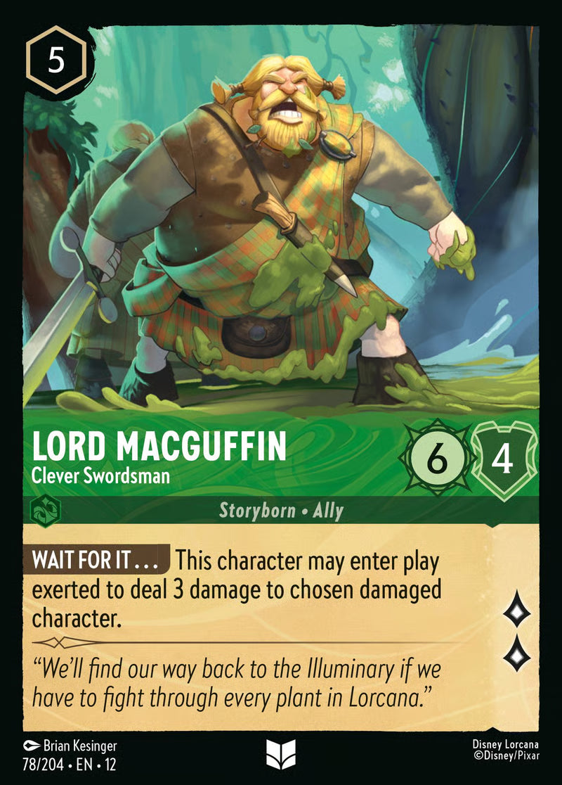Lord MacGuffin - Clever Swordsman [78EN12] (Wilds Unknown)
