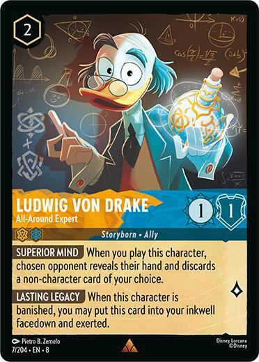Ludwig Von Drake — All-Around Expert [7EN8] (Reign of Jafar)