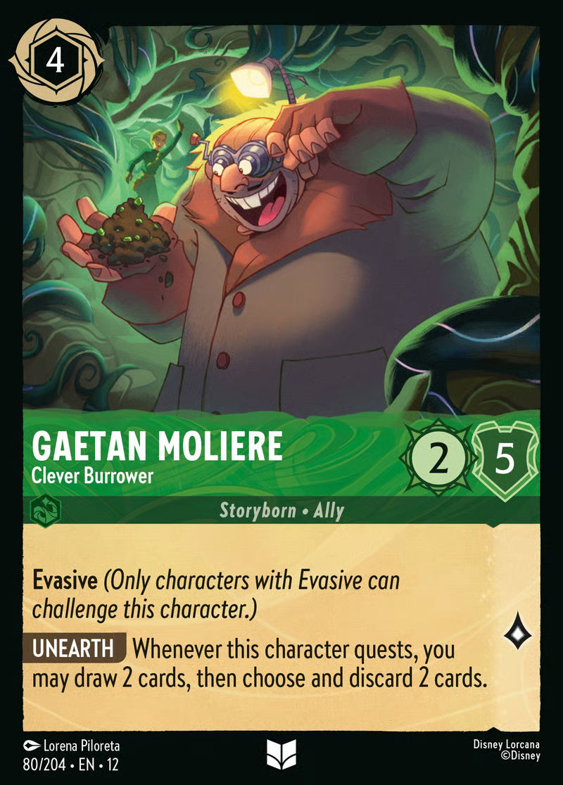 Gaetan Moliere - Clever Burrower [80EN12] (Wilds Unknown)