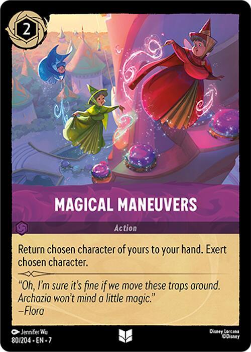 Magical Maneuvers — Action [80EN7] (Archazia's Island)
