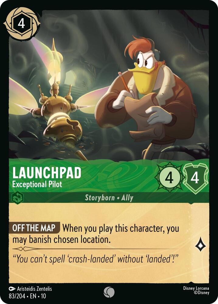 Launchpad - Exceptional Pilot [83EN10] (Whispers In The Well)