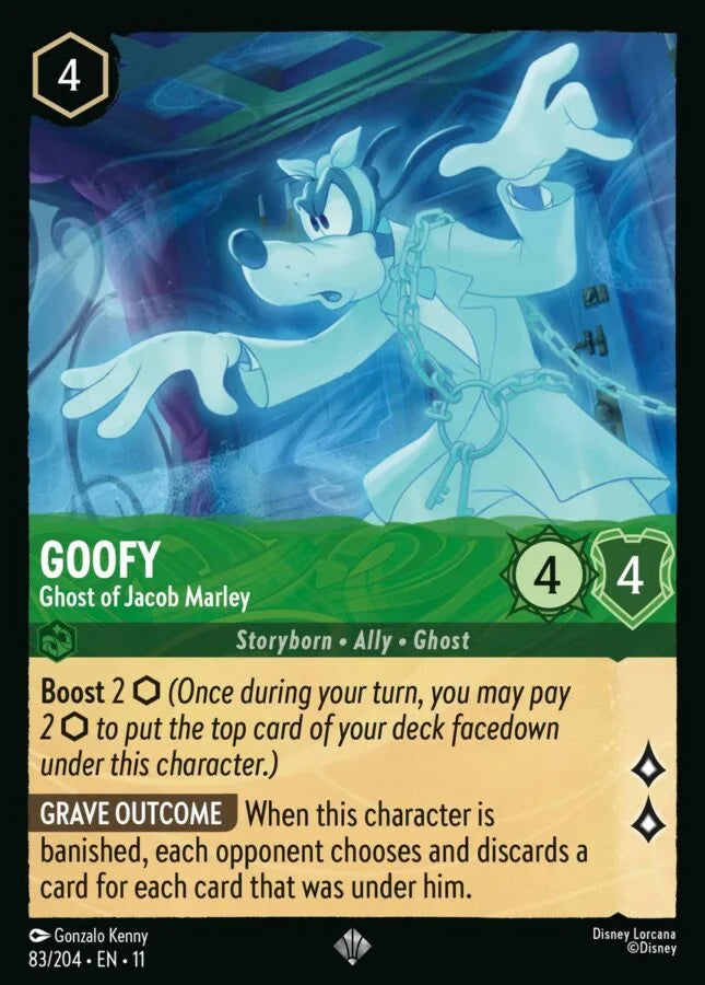 Goofy — Ghost of Jacob Marley [83EN11] Winterspell