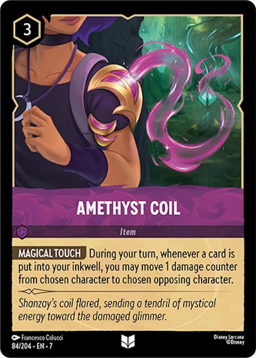 Amethyst Coil — Item [84EN7] (Archazia's Island)