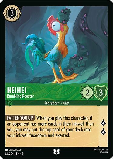 Heihei — Bumbling Rooster [86EN9] (Fabled)