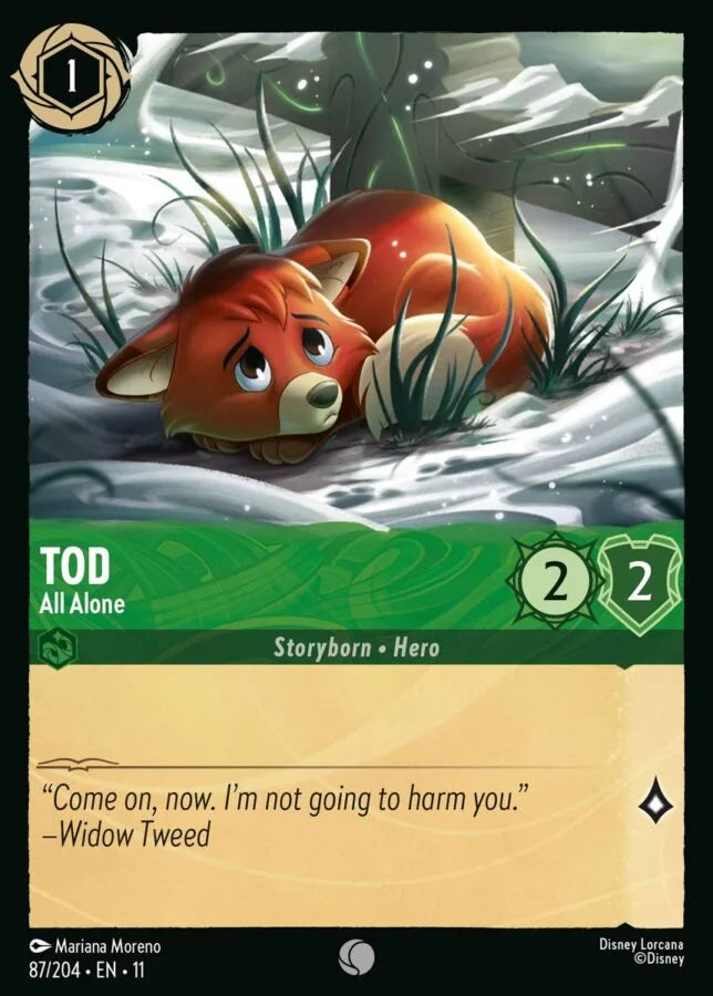 Tod — All Alone [87EN11] Winterspell