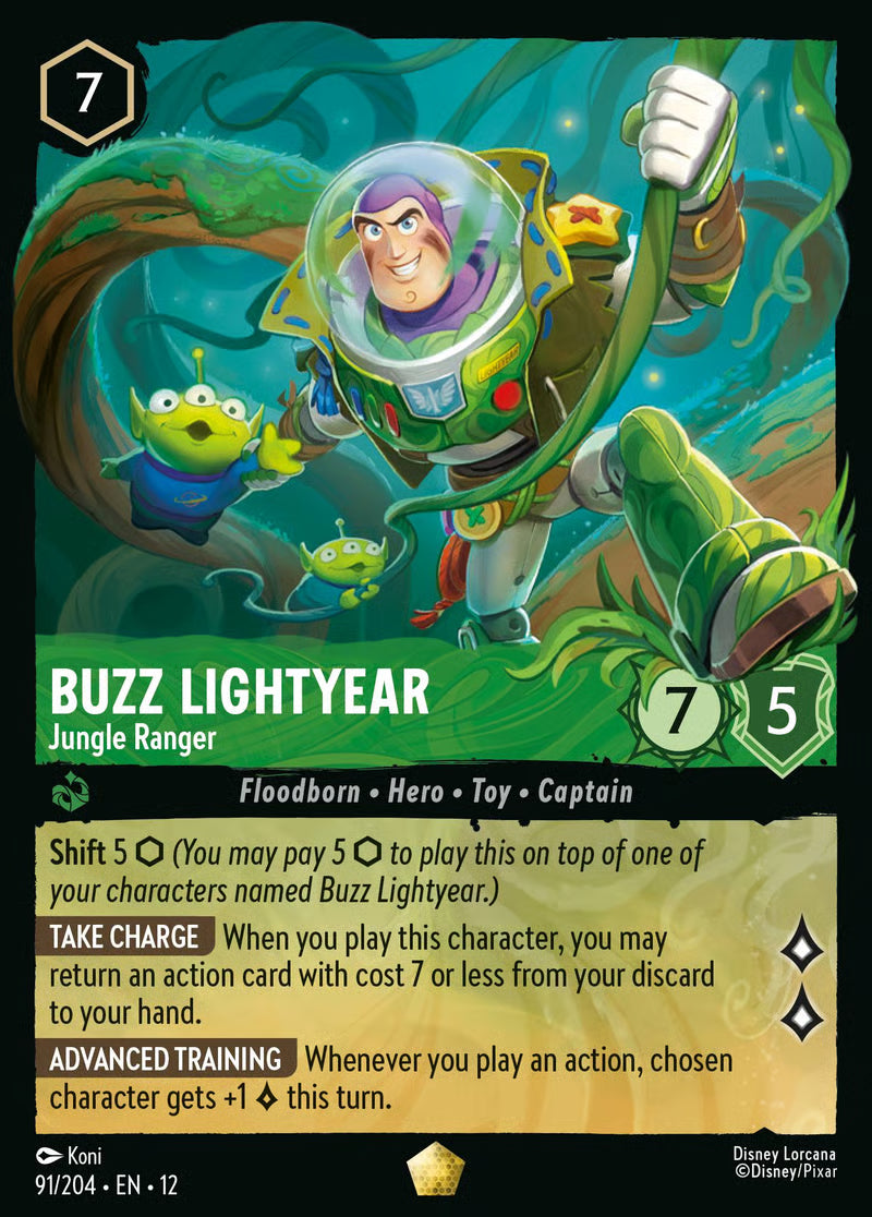 Buzz Lightyear - Jungle Ranger [91/204] (Wilds Unknown)
