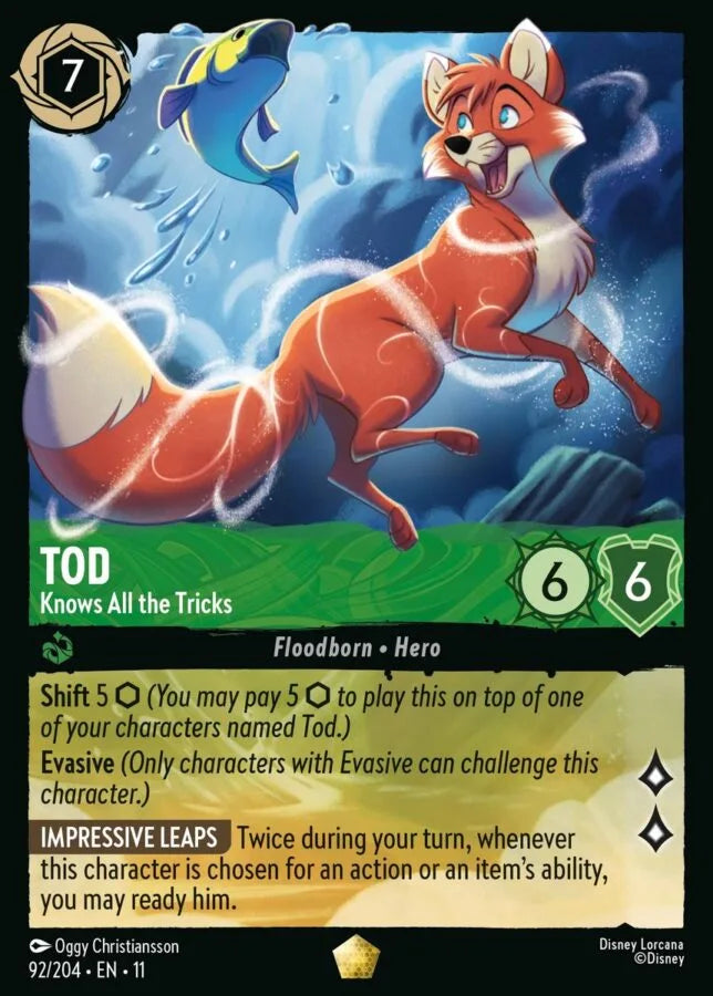 Tod - Knows All the Tricks [92/204] (Winterspell) Foil