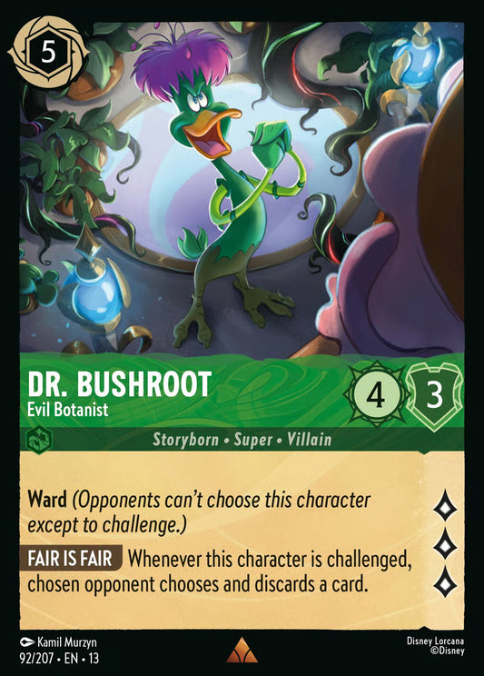 Dr. Bushroot - Evil Botanist [92EN13] (Attack of the Vine)