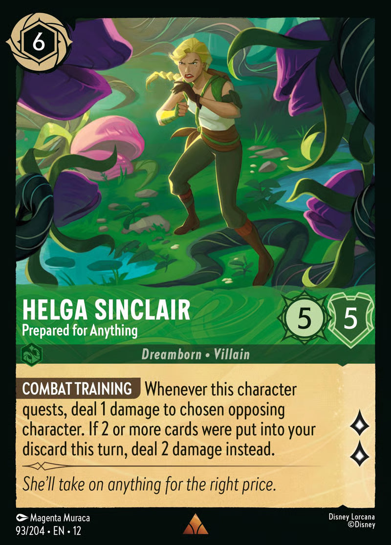 Helga Sinclair - Prepared for Anything [93EN12] (Wilds Unknown)