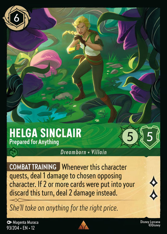 Helga Sinclair - Prepared for Anything [93EN12] (Wilds Unknown)
