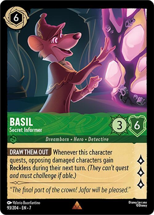 Basil — Secret Informer [93EN7] Archazia's Island