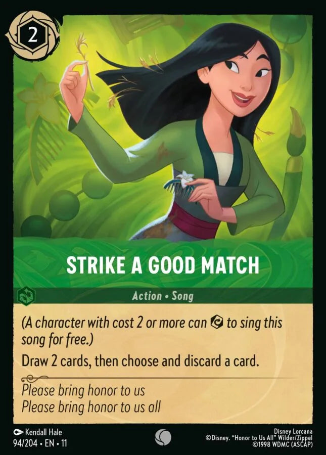 Strike a Good Match [94EN11] Winterspell