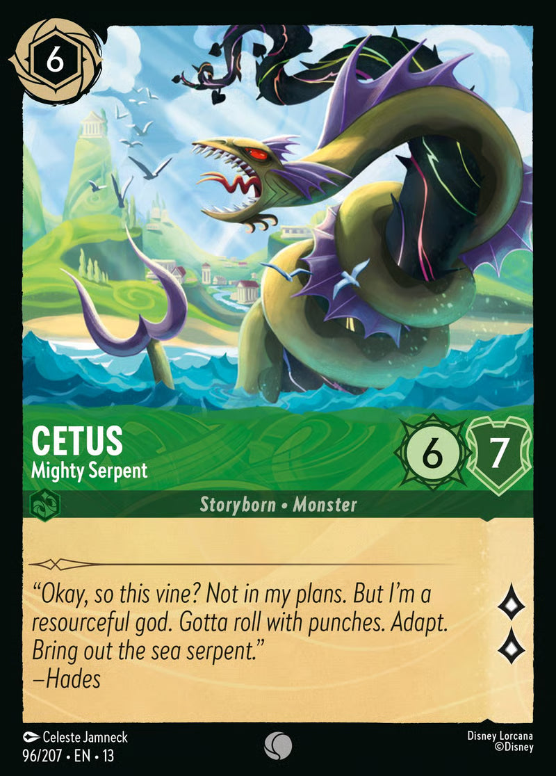 Cetus - Mighty Serpent [96EN13] (Attack of the Vine)