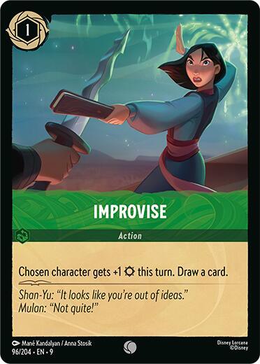 Improvise [96EN9] (Fabled)