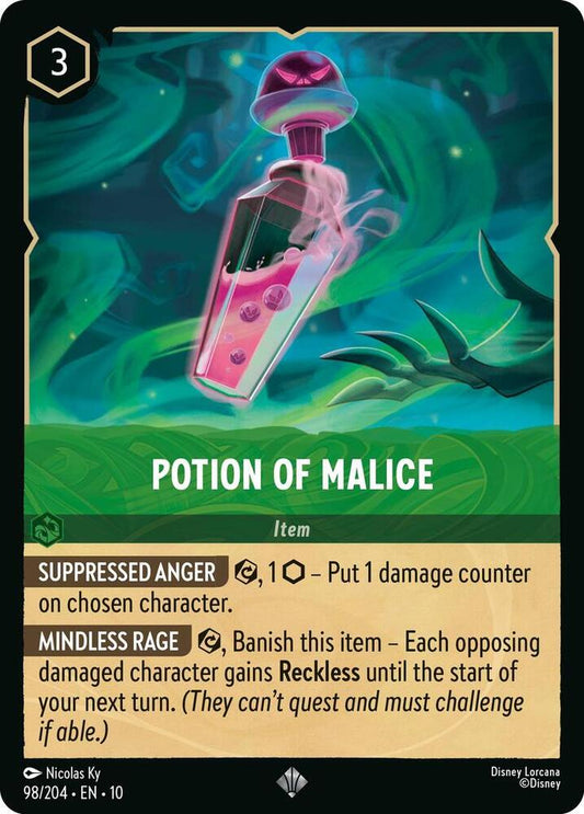 Potion of Malice [98EN10] (Whispers In The Well)