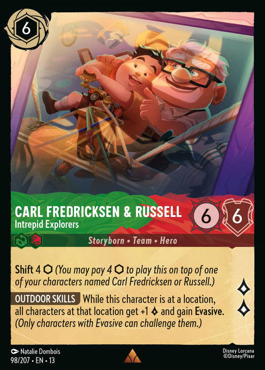 Carl Fredricksen & Russell - Intrepid Explorers [98EN13] (Attack of the Vine)
