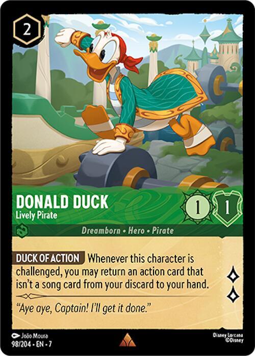 Donald Duck — Lively Pirate [98EN7] Archazia's Island