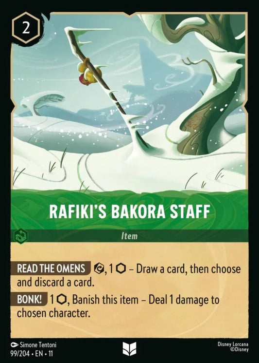 Rafiki’s Bakora Staff [99EN11] Winterspell